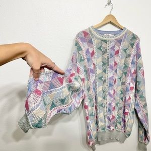 Vintage Coogi style sweater